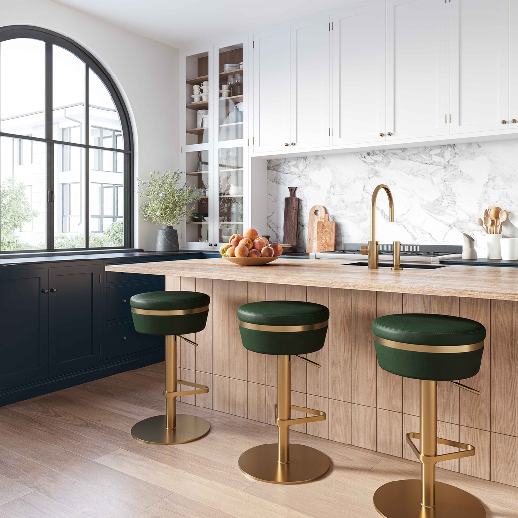 Abiaka Green Adjustable Stool - Thumbnail - Image 2