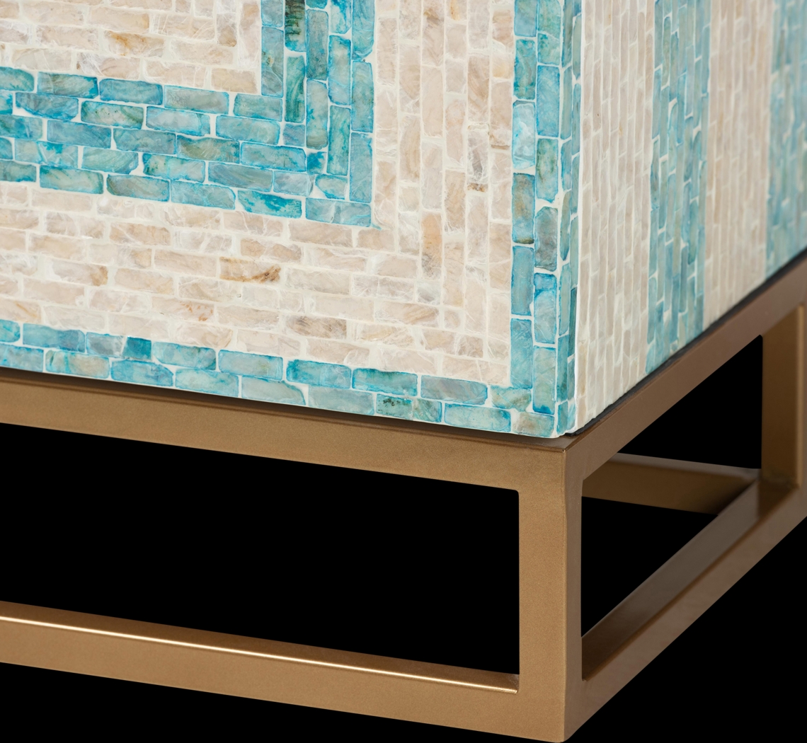 Abiathar Blue Accent Cabinet - Thumbnail - Image 6