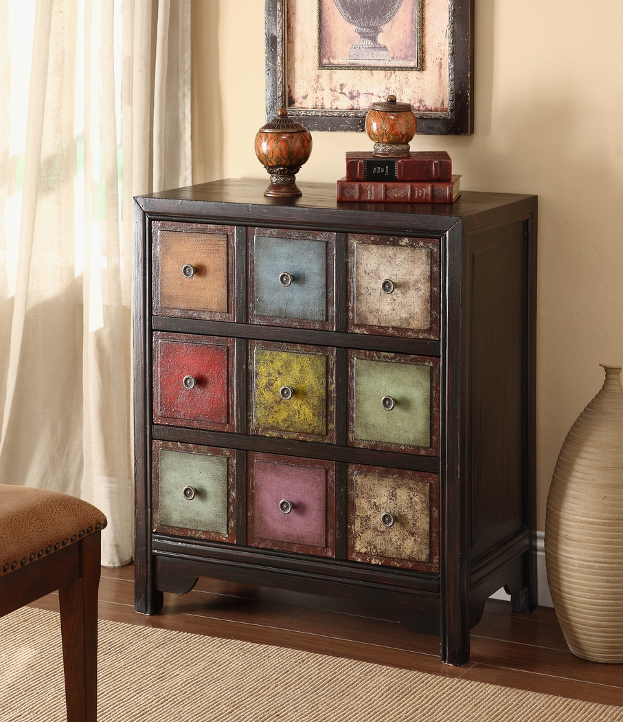 Abilene Black Accent Cabinet - Thumbnail - Image 2