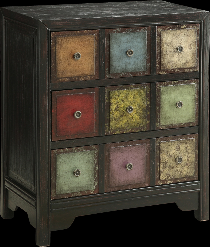 Abilene Black Accent Cabinet - Thumbnail - Image 1