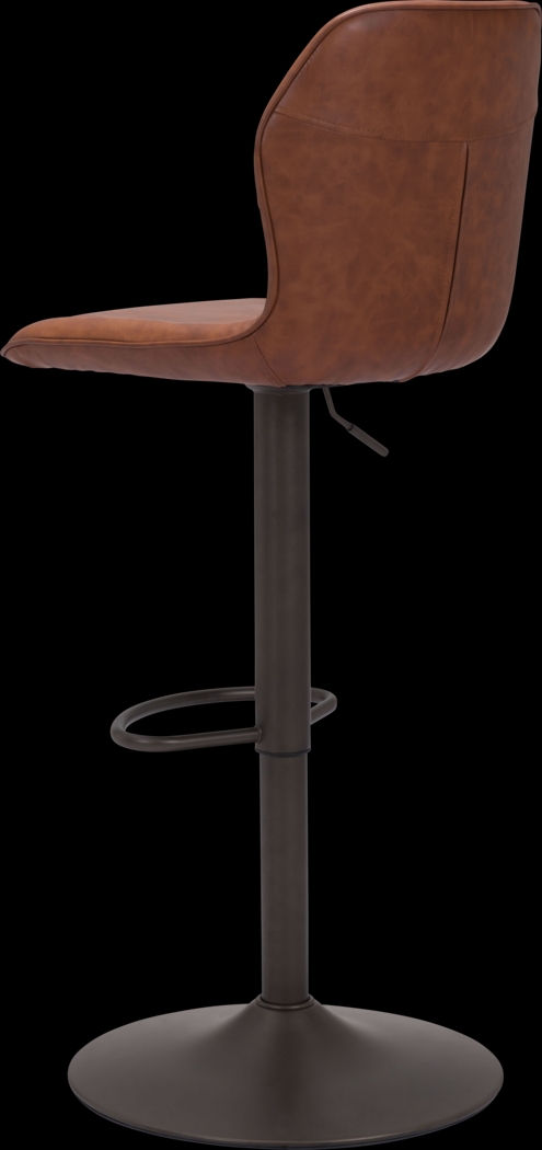 Abingdom Brown Bar Height Stool - Thumbnail - Image 3