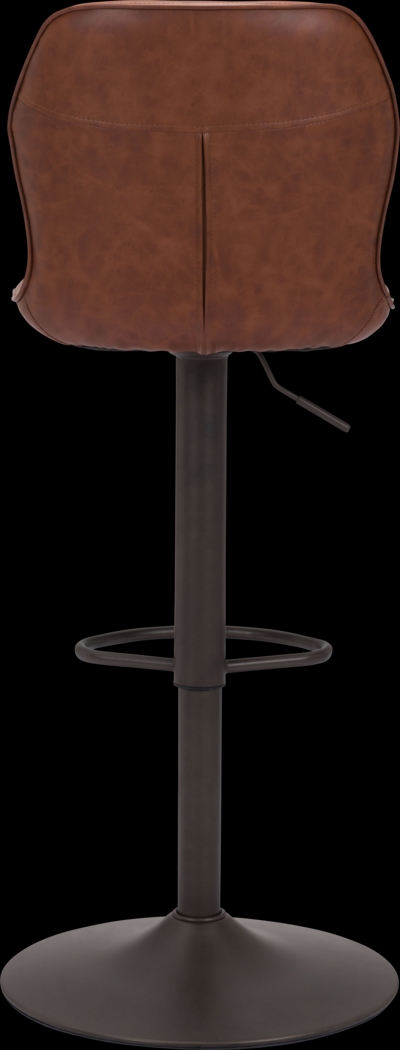 Abingdom Brown Bar Height Stool - Thumbnail - Image 4