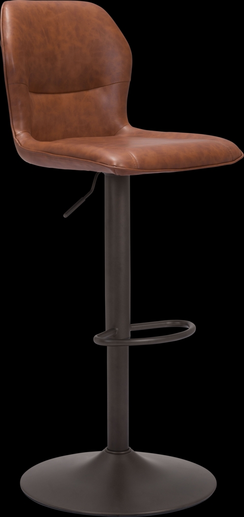 Abingdom Brown Bar Height Stool - Thumbnail - Image 1