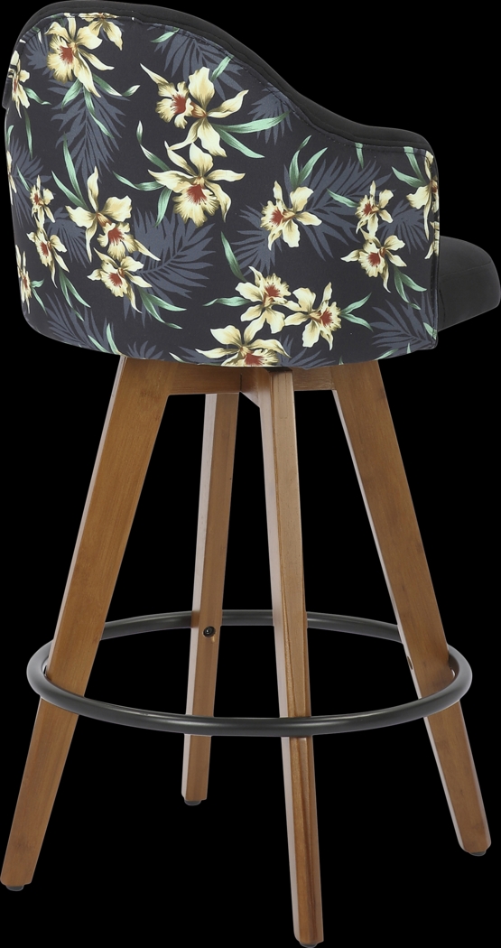Abinger II Black Counter Height Stool - Thumbnail - Image 3