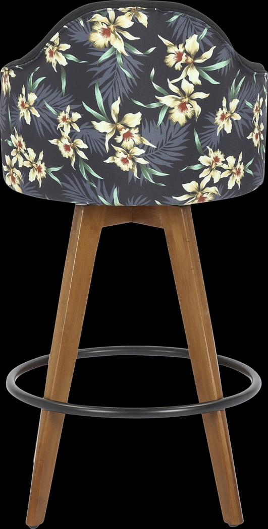 Abinger II Black Counter Height Stool - Thumbnail - Image 4