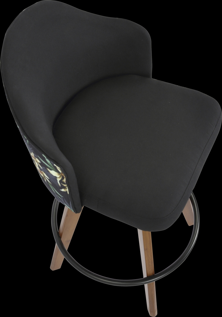 Abinger II Black Counter Height Stool - Thumbnail - Image 6