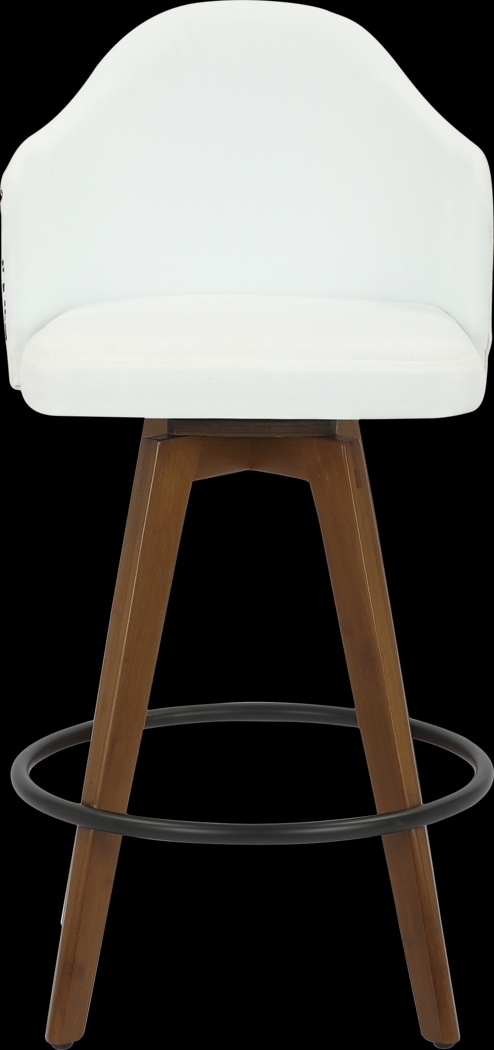 Abinger II White Counter Height Stool - Thumbnail - Image 5