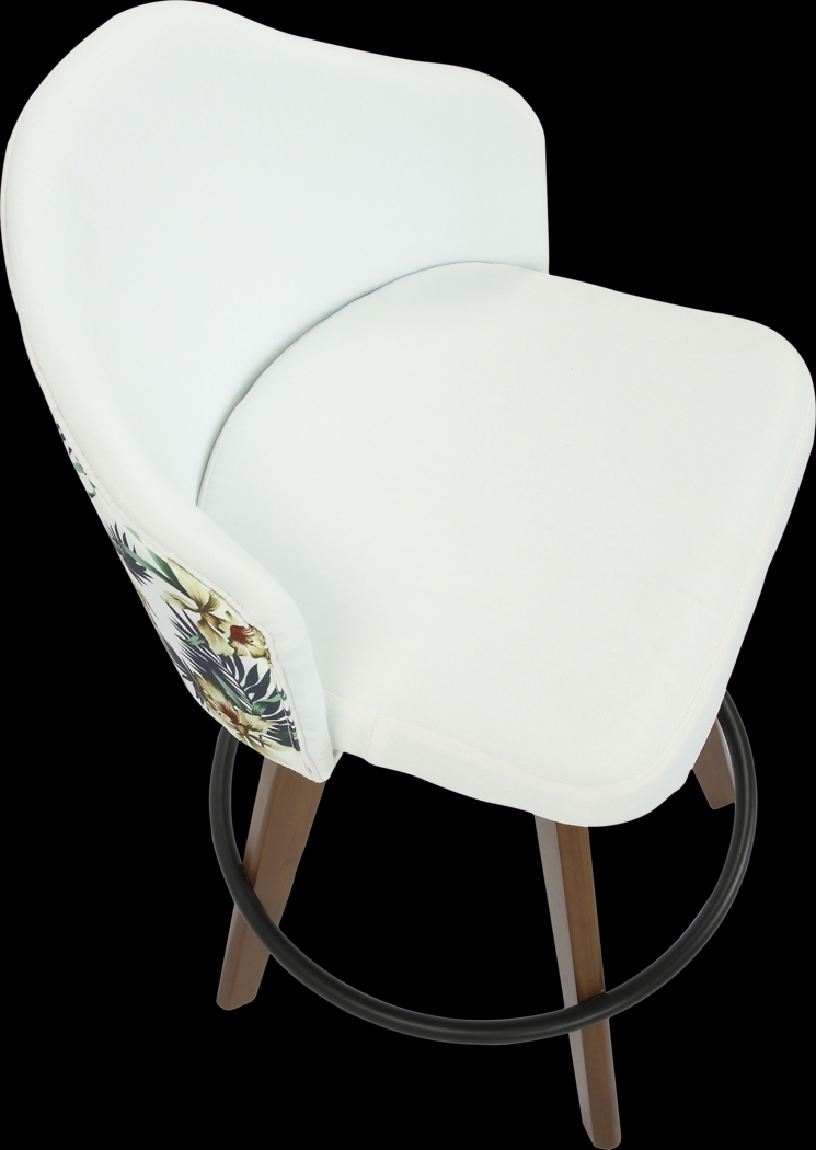 Abinger II White Counter Height Stool - Thumbnail - Image 6