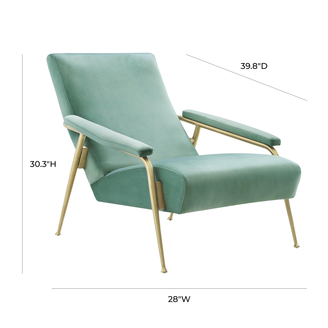 Ableah Green Accent Chair - Thumbnail - Image 6