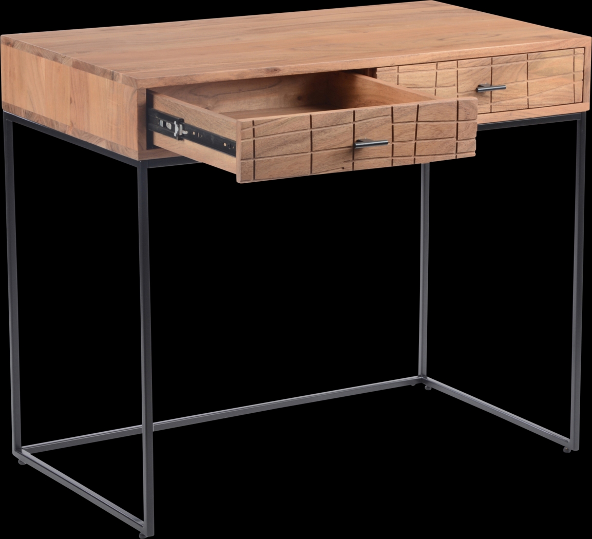 Ablett Brown Desk - Thumbnail - Image 2