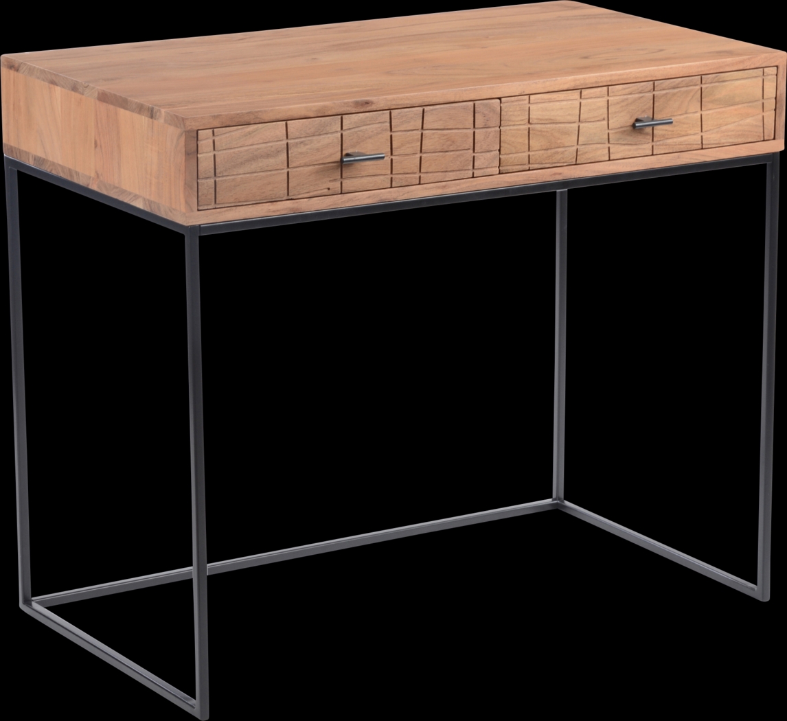 Ablett Brown Desk - Thumbnail - Image 1