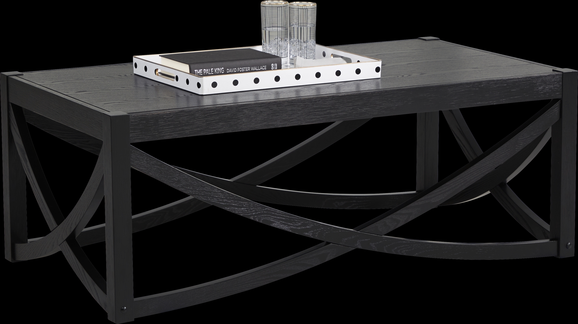 Abner Black Cocktail Table - Thumbnail - Image 1