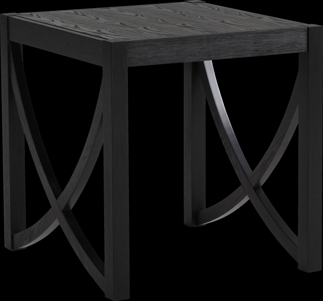 Novelia Black 5 Pc Sectional Living Room - Thumbnail - Image 7