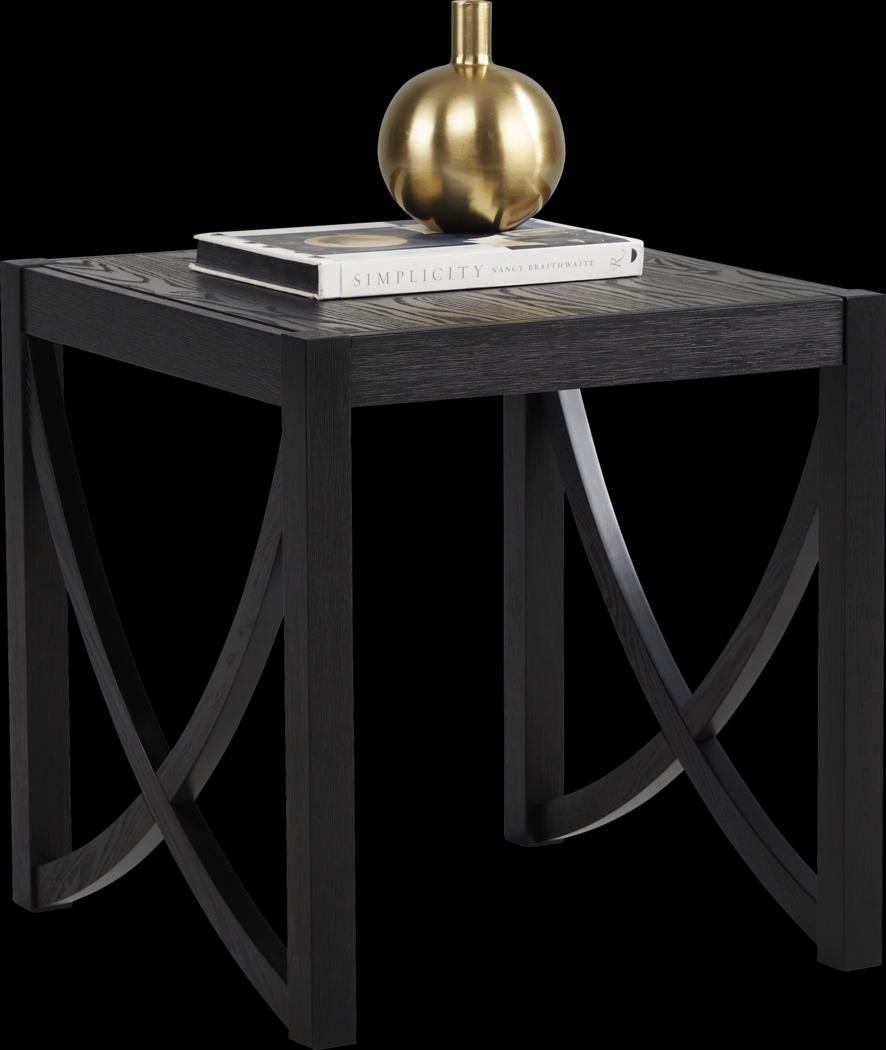 Novelia Black 5 Pc Sectional Living Room - Thumbnail - Image 6