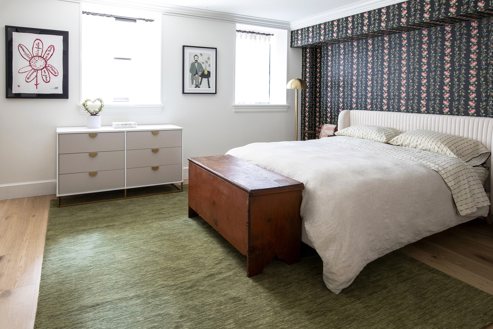 Abogny Green 5' x 8' Rug - Thumbnail - Image 2