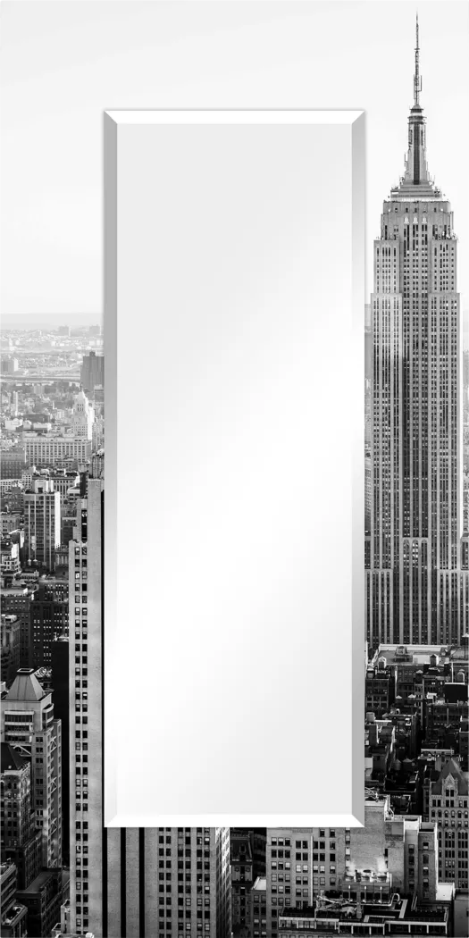 Above The City Gray Mirror - Thumbnail - Image 1