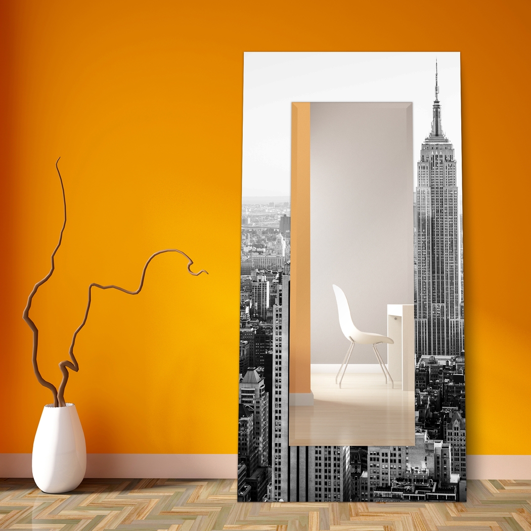 Above The City Gray Mirror - Thumbnail - Image 4