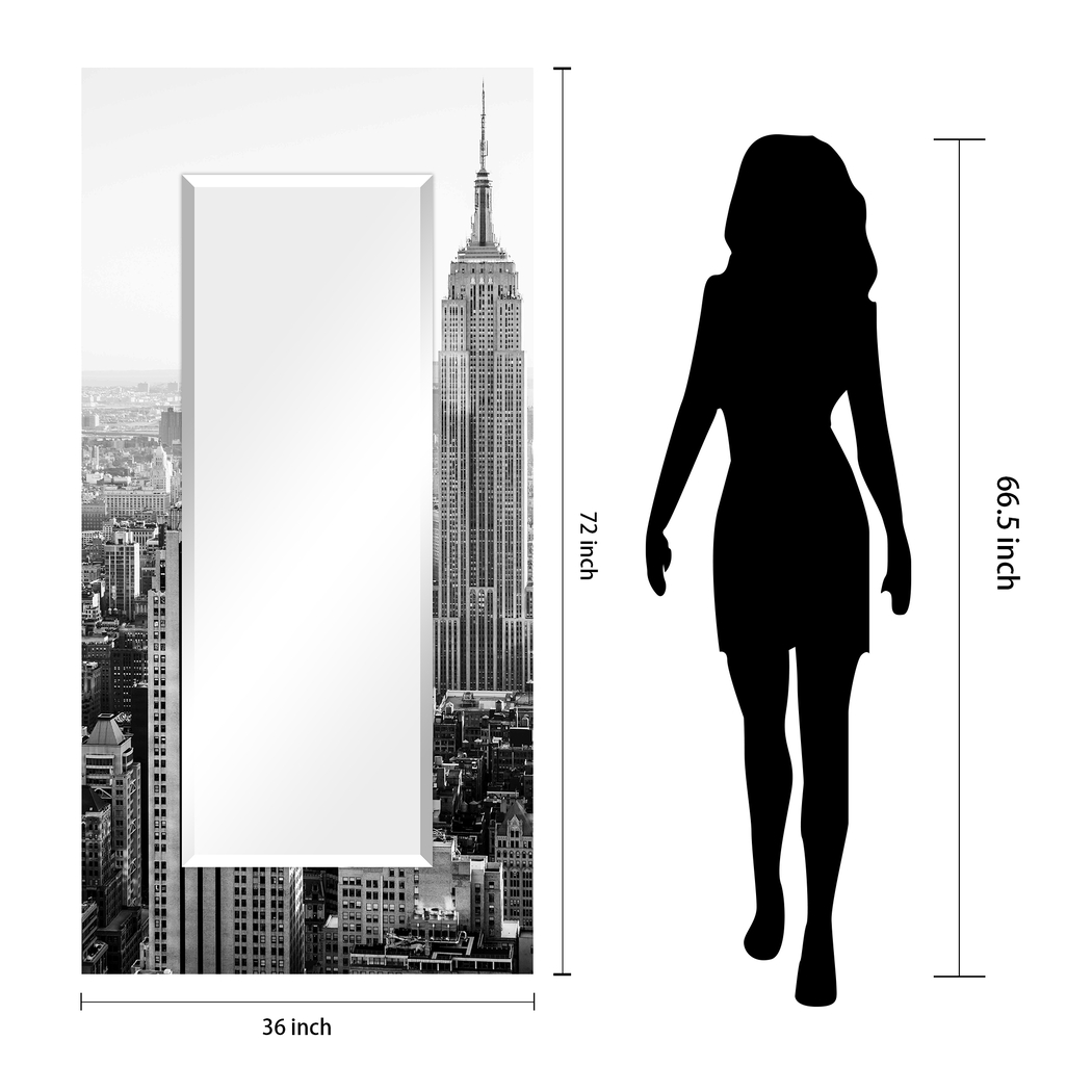 Above The City Gray Mirror - Thumbnail - Image 8