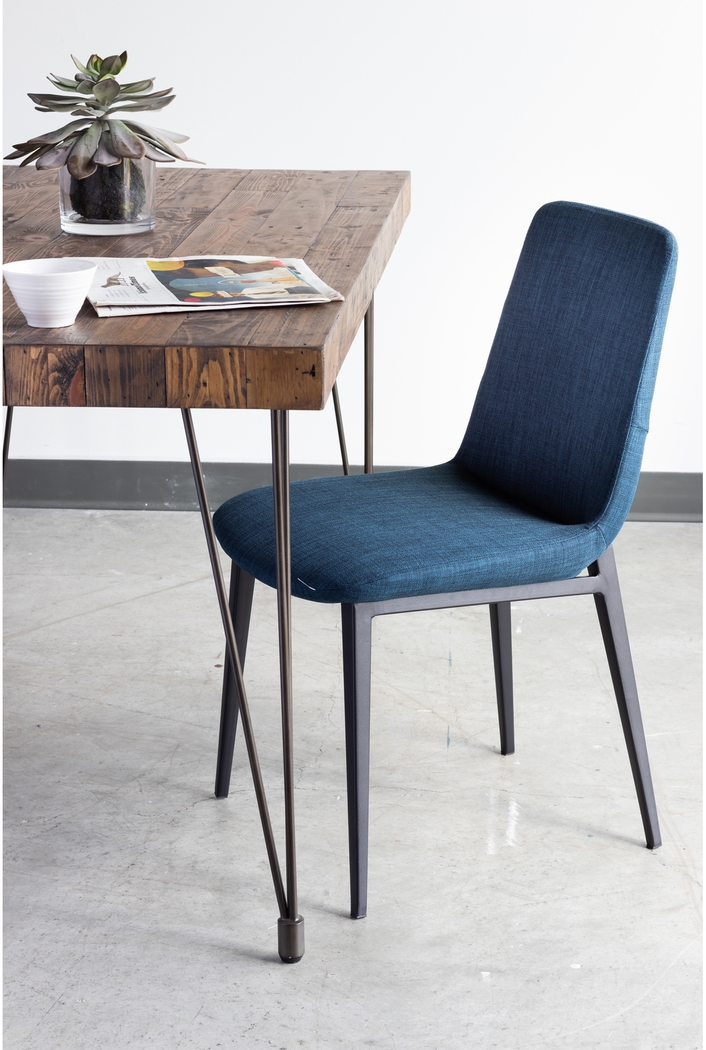 Aboyne Blue Side Chair, Set of 2 - Thumbnail - Image 6