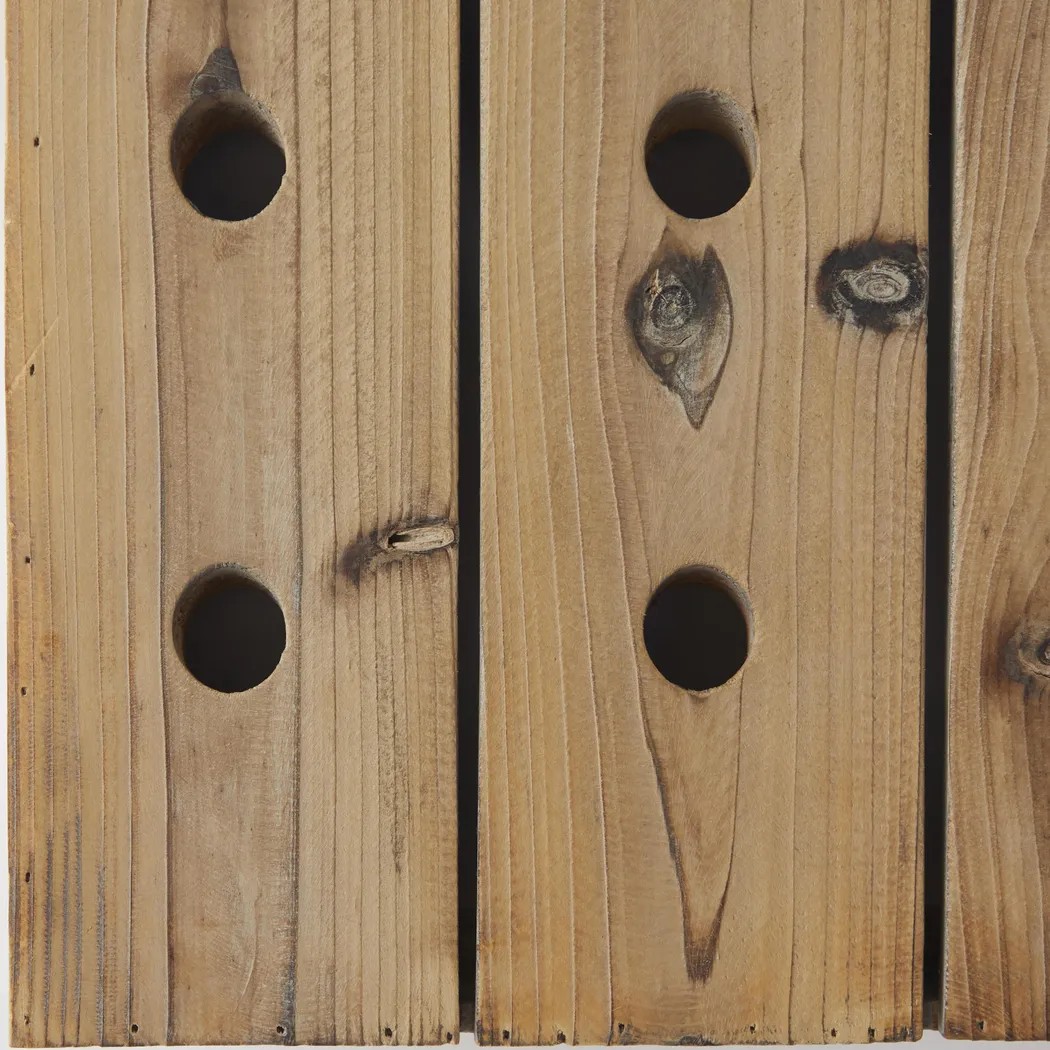 Abrahan Brown Wall Decor - Thumbnail - Image 3