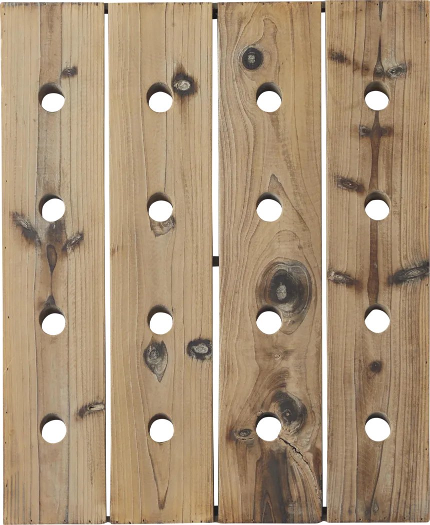 Abrahan Brown Wall Decor - Thumbnail - Image 4