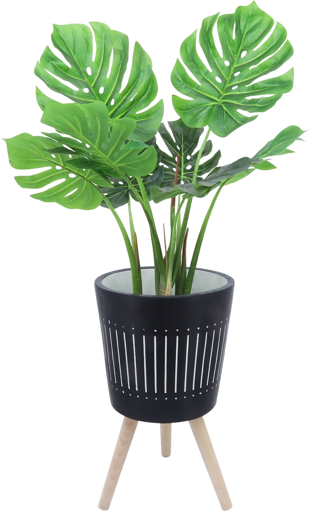 Abrell Blue Planter, Set of 2 - Thumbnail - Image 3