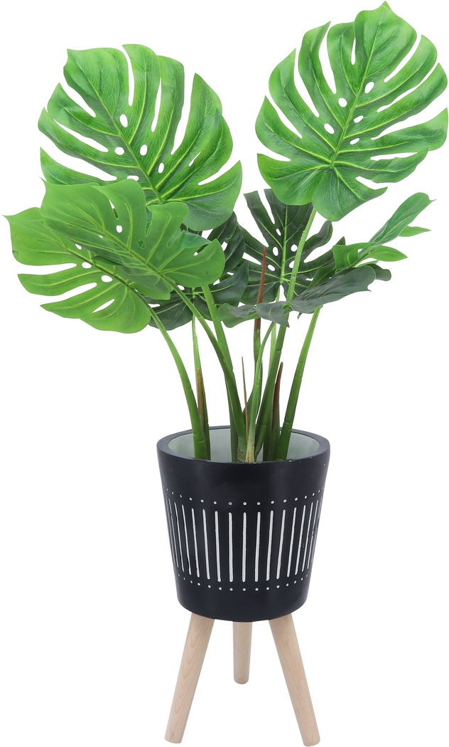 Abrell Blue Planter, Set of 2 - Thumbnail - Image 4