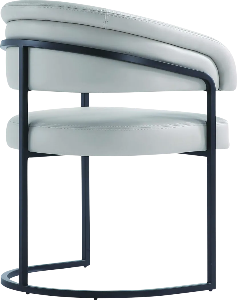 Absalom Light Gray Arm Chair - Thumbnail - Image 5