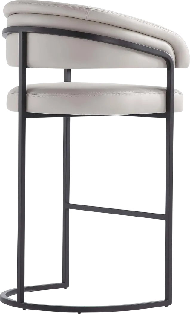 Absalom Light Gray Barstool - Thumbnail - Image 6