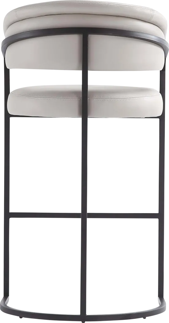 Absalom Light Gray Barstool - Thumbnail - Image 7