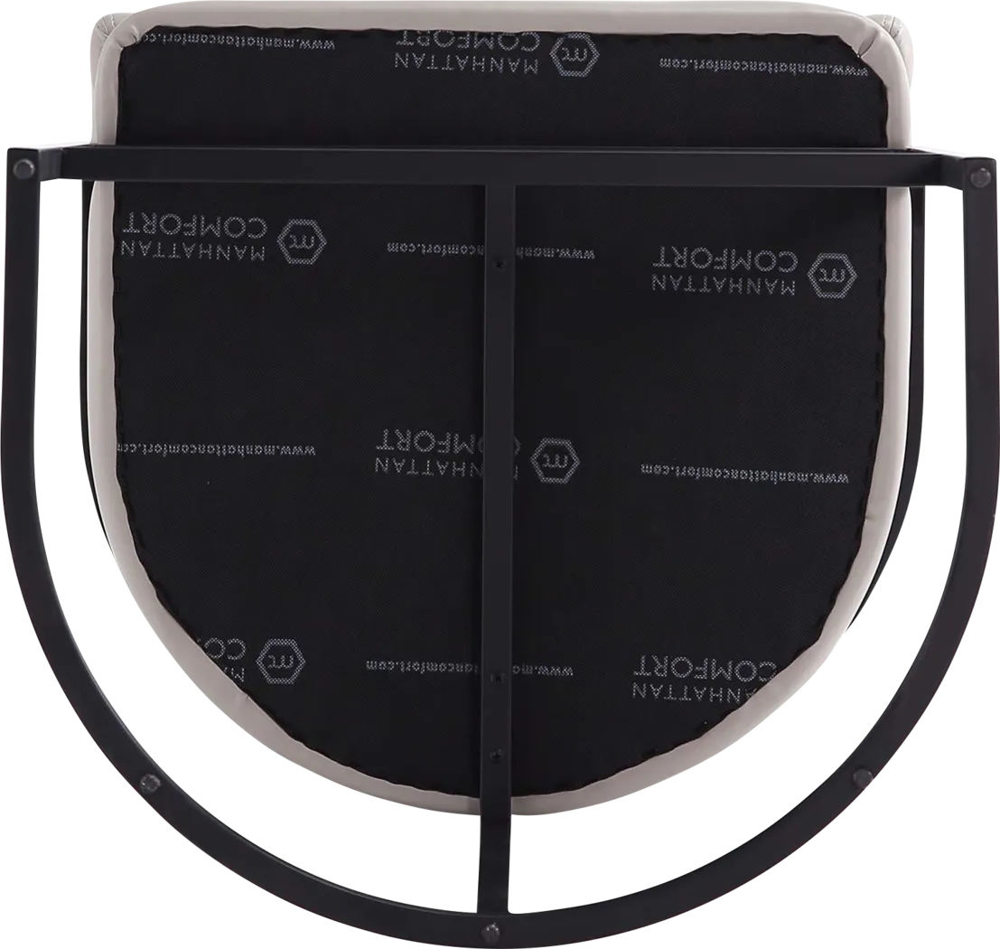 Absalom Light Gray Barstool - Thumbnail - Image 9