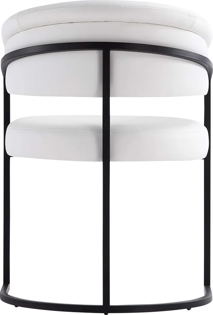 Absalom White Arm Chair - Thumbnail - Image 9