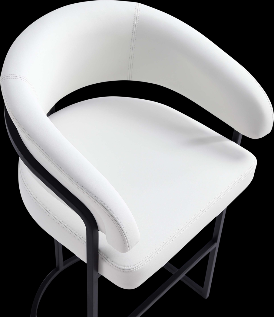 Absalom White Counter Height Stool - Thumbnail - Image 5