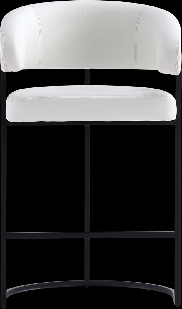 Absalom White Counter Height Stool - Thumbnail - Image 6