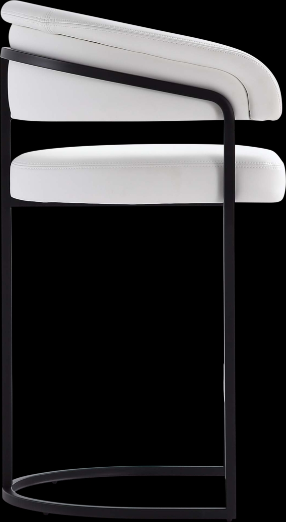 Absalom White Counter Height Stool - Thumbnail - Image 7
