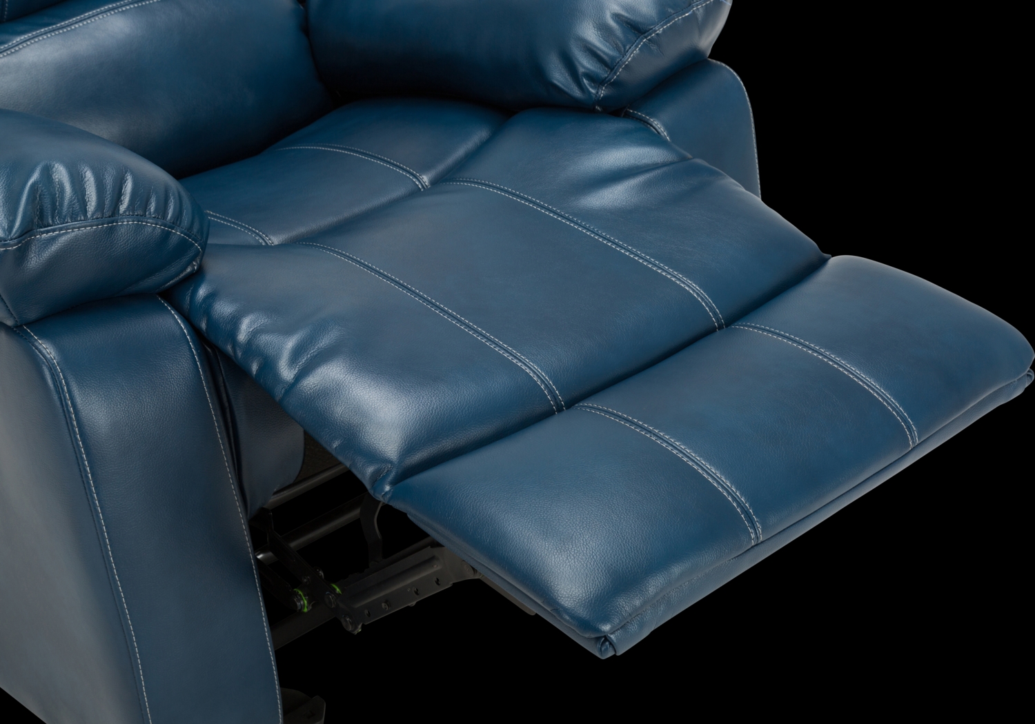 Absecon Blue Rocker Recliner - Thumbnail - Image 5