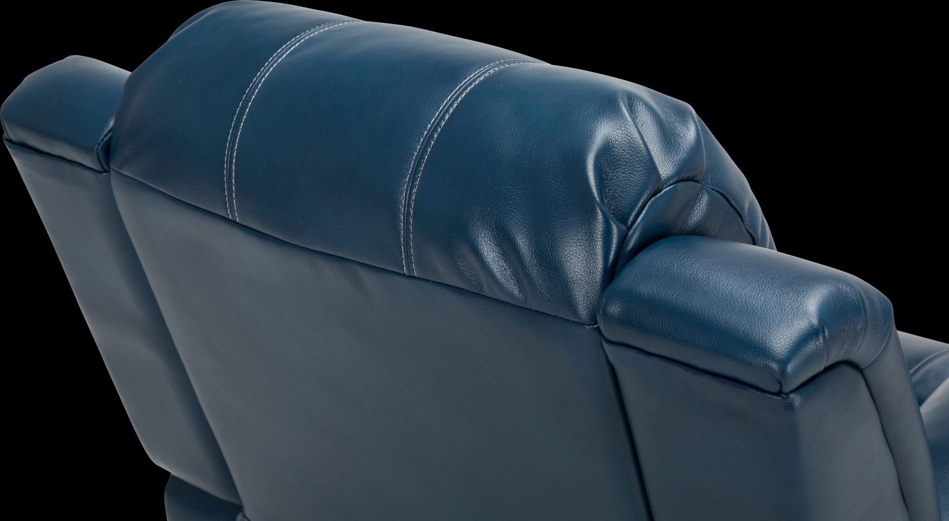 Absecon Blue Rocker Recliner - Thumbnail - Image 6