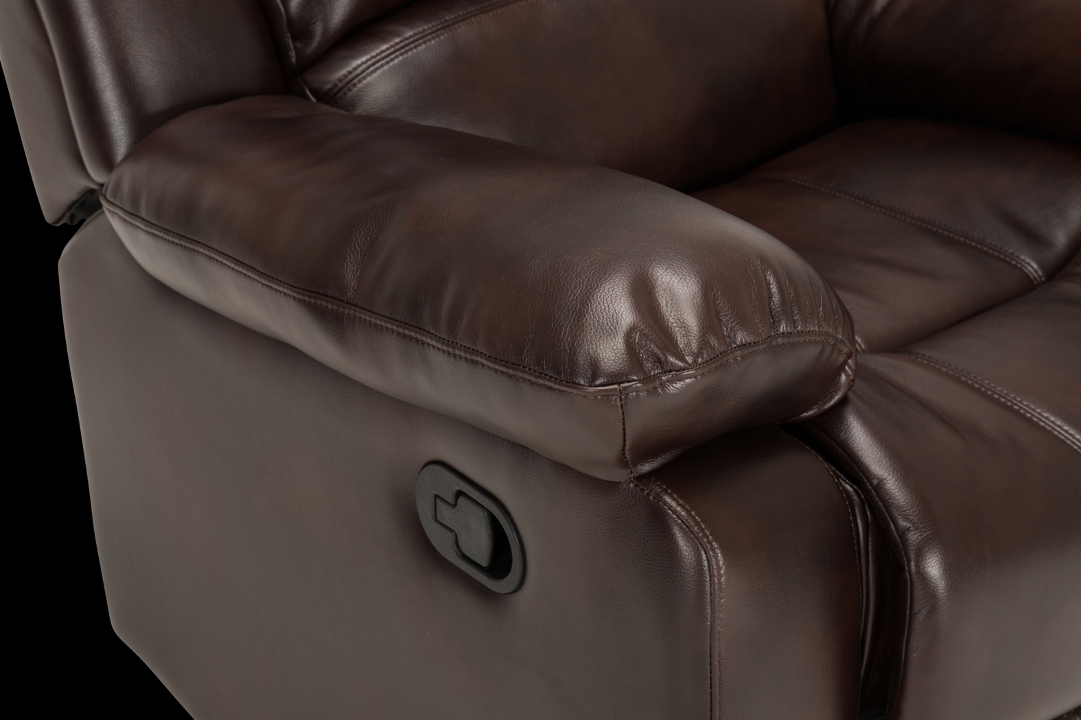 Absecon Brown Rocker Recliner - Thumbnail - Image 3