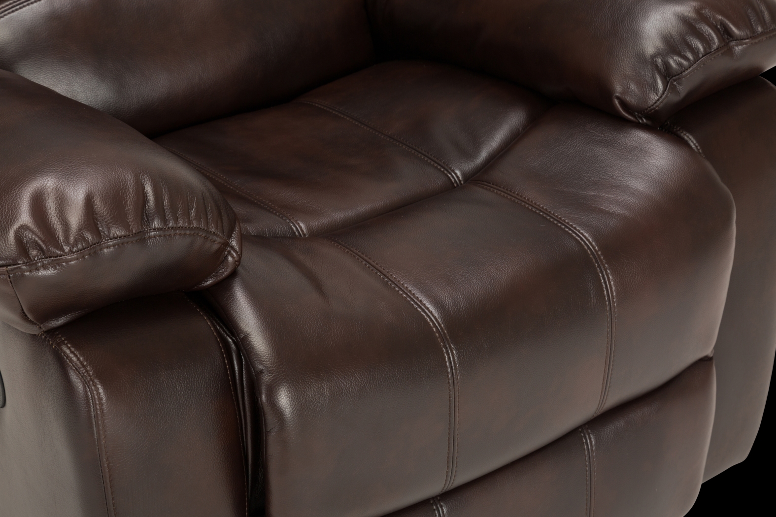Absecon Brown Rocker Recliner - Thumbnail - Image 4