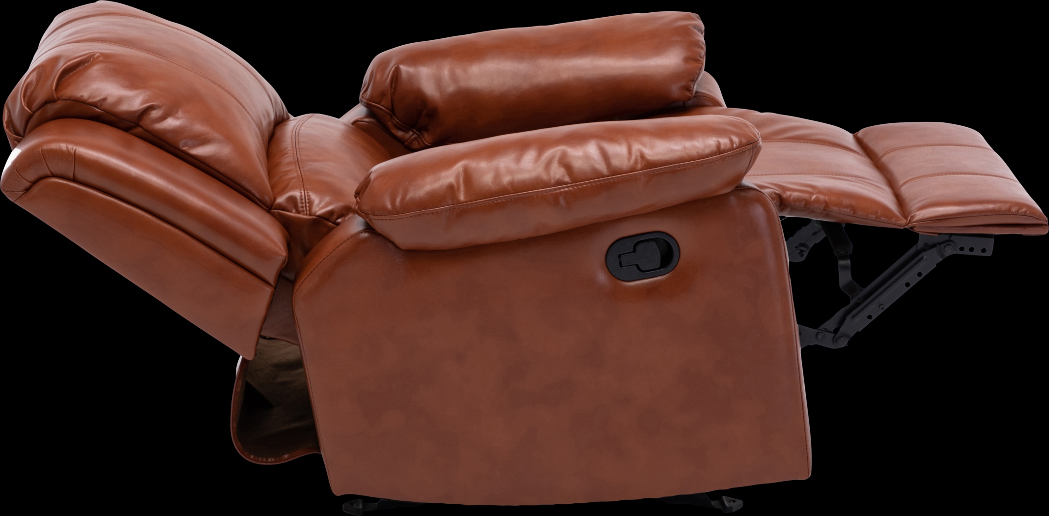 Absecon Caramel Rocker Recliner - Thumbnail - Image 3