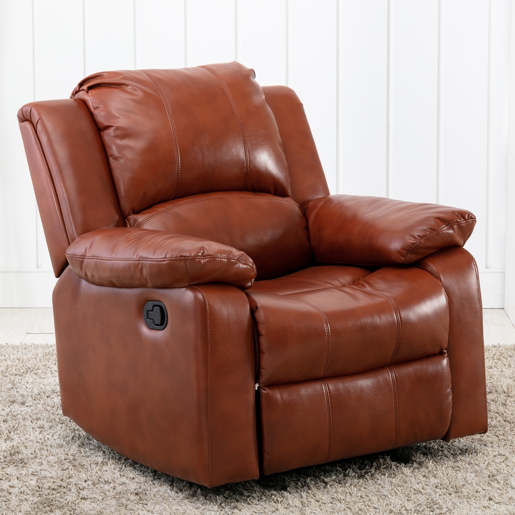 Absecon Caramel Rocker Recliner - Thumbnail - Image 9