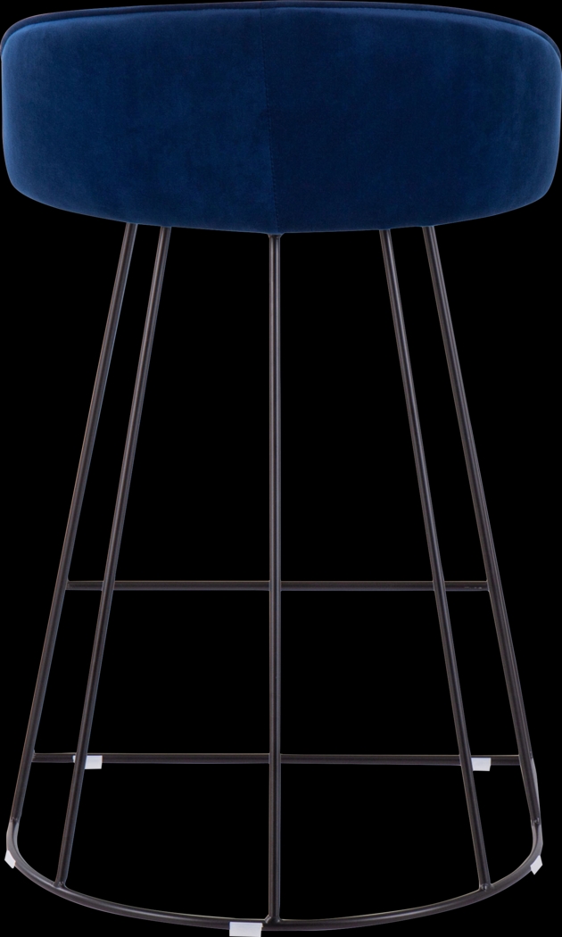 Abston Blue Counter Height Stool Set of 2 - Thumbnail - Image 5