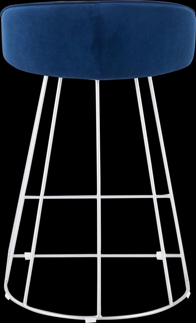 Abston Blue Counter Height Stool Set of 2 - Thumbnail - Image 5