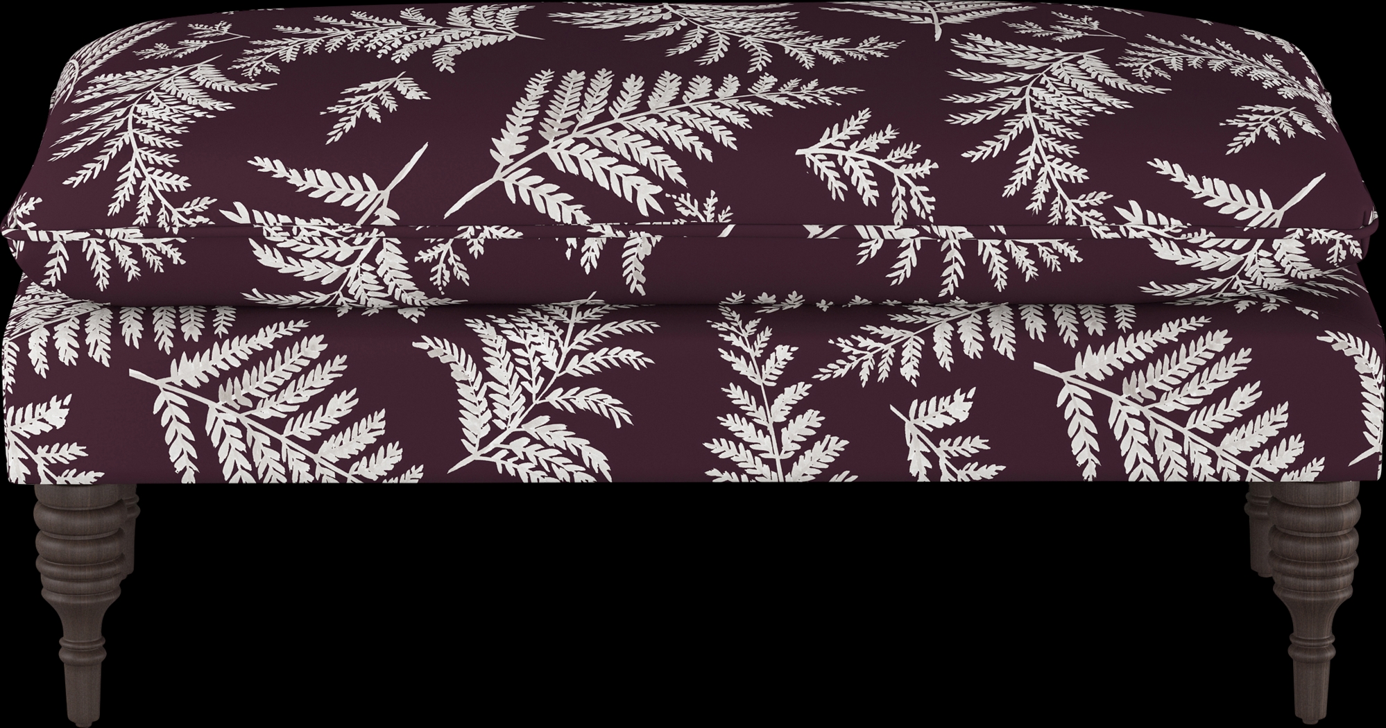 Acacio Plum Accent Bench - Thumbnail - Image 2