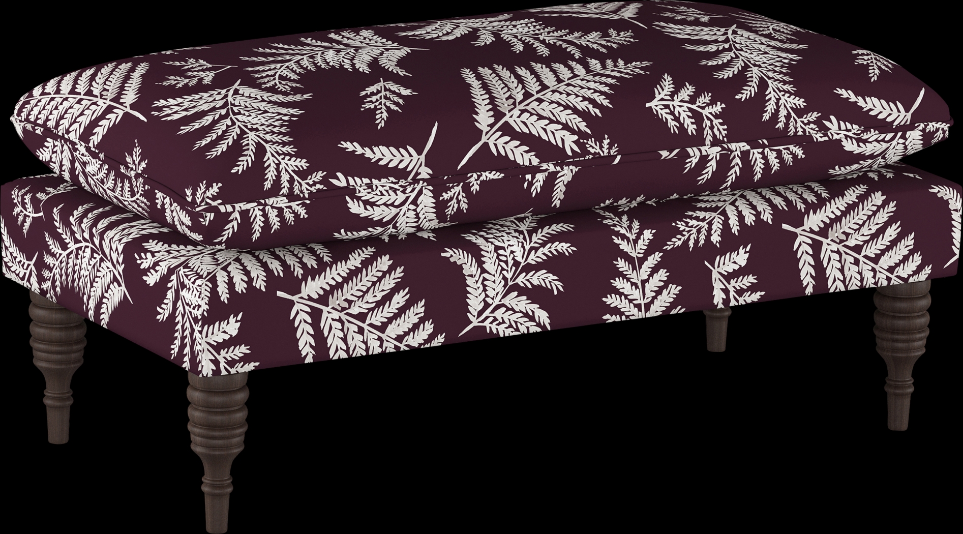 Acacio Plum Accent Bench - Thumbnail - Image 1