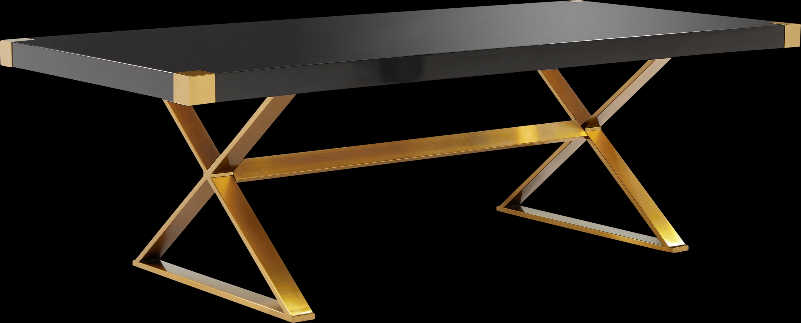 Acadamie Black Dining Table - Thumbnail - Image 1