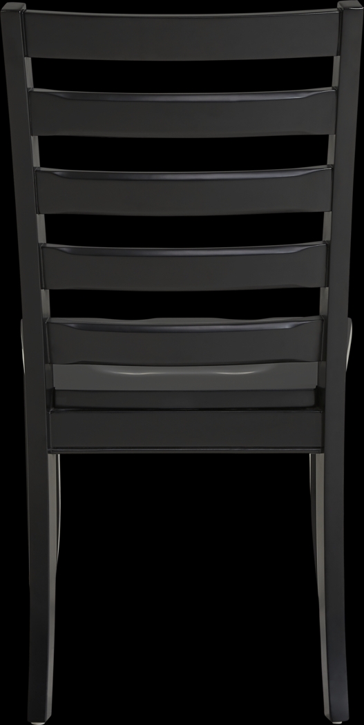 Acadia Hills Black Side Chair - Thumbnail - Image 3