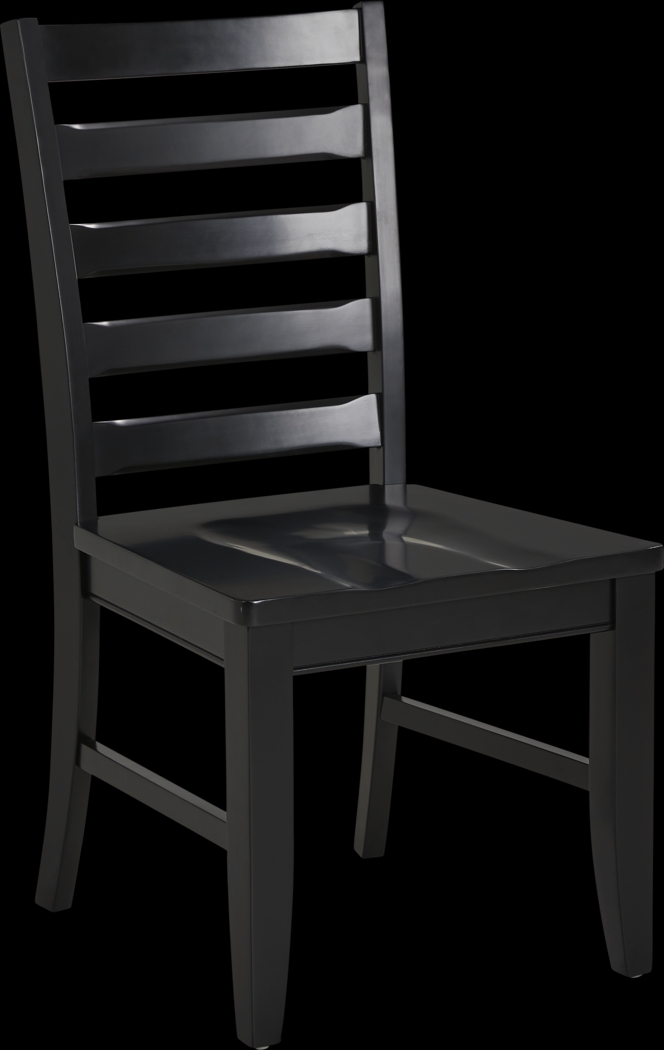 Acadia Hills Black Side Chair - Thumbnail - Image 1