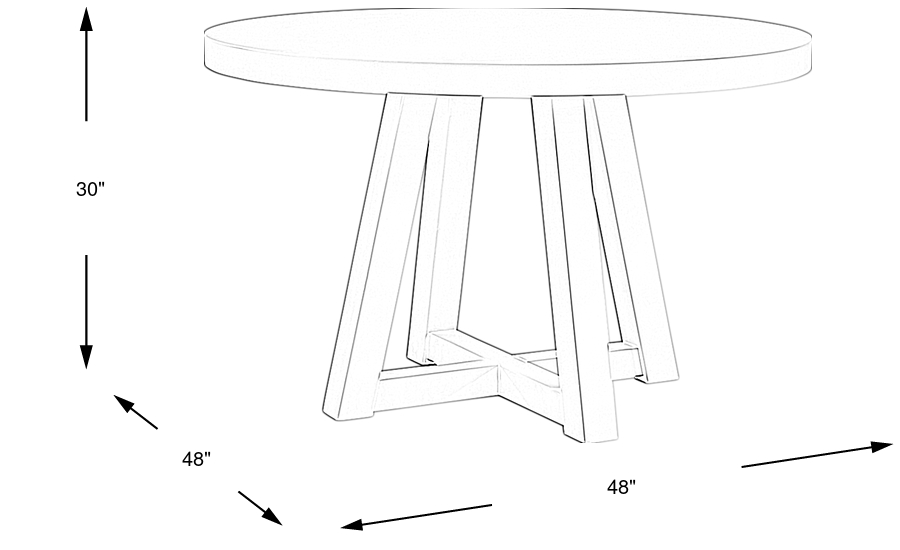 Dimension Image. Please refer to the Dimension Tab on this page for dimension details.
