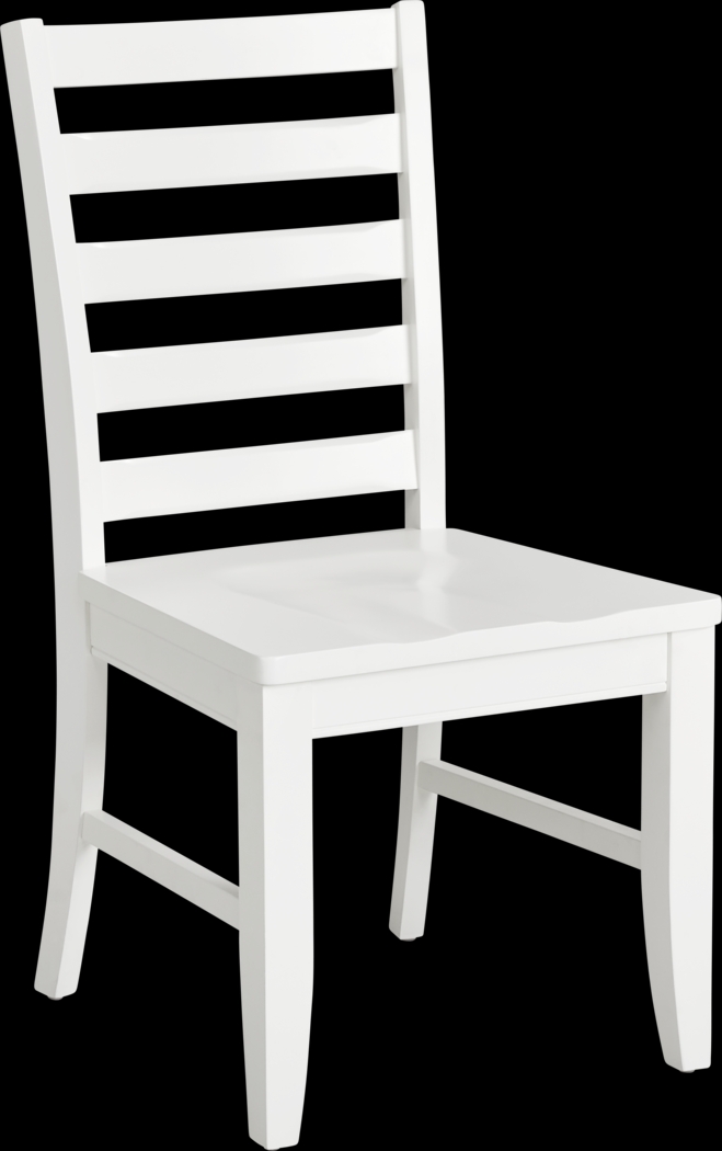 Acadia Hills White Side Chair - Thumbnail - Image 1